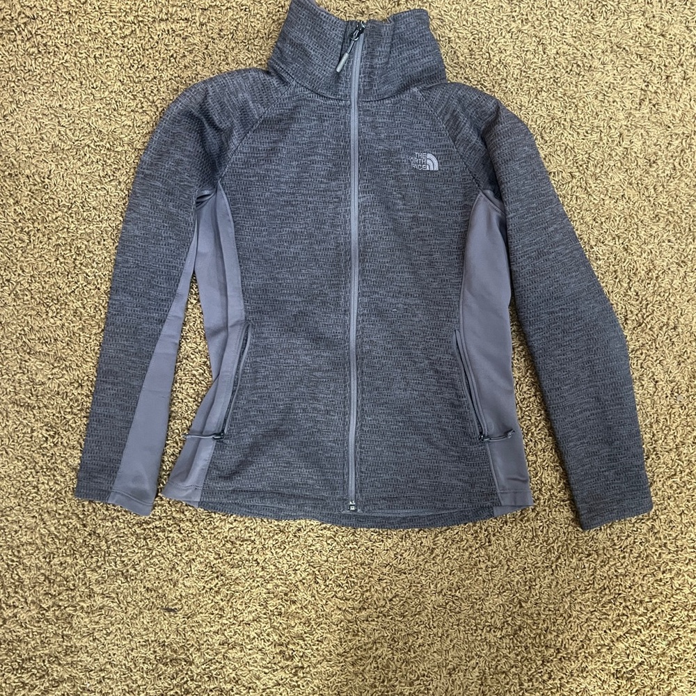 The North Face Charcoal Athletic Jacket